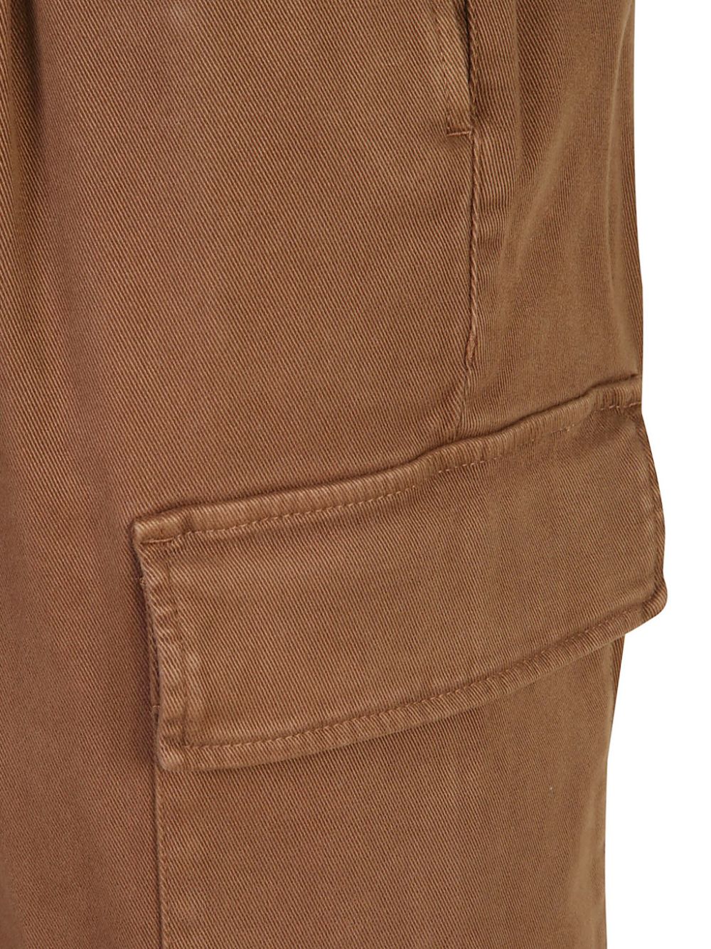 PESERICO CARGO-POCKET TWILL TROUSERS 