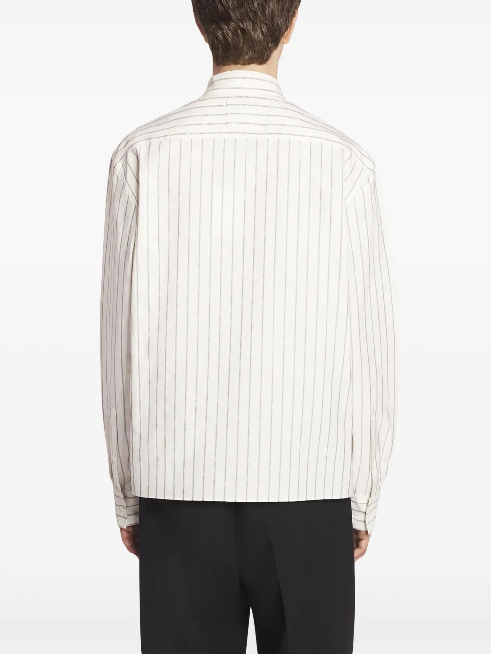 Lanvin Gestreept overhemd Beige