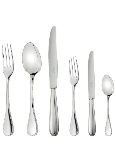 Christofle Perles 36-piece flatware set (six-person setting)