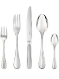 Christofle Albi Acier five-piece individual place setting - Silver