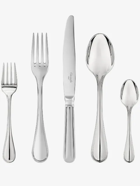 Christofle Albi Acier five-piece individual place setting