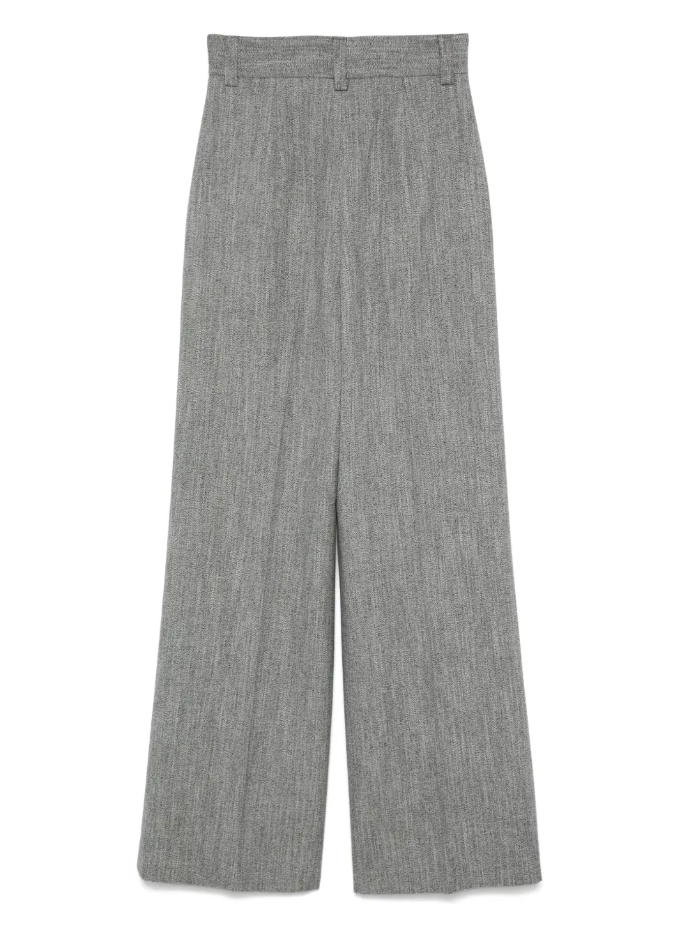 Lardini Broek met geplooid detail - Grijs