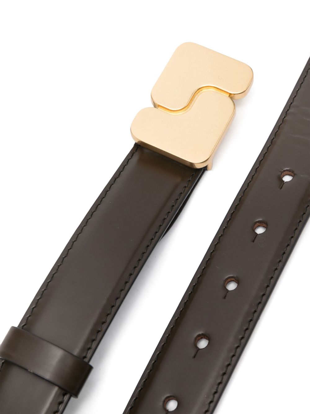 Shop Soeur Ninon Belt In Brown