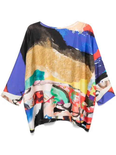 Daniela Gregis Blusa com estampa abstrata
