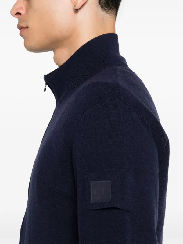 C.P. Company The Metropolis Series zip-up Cardigan | Blue