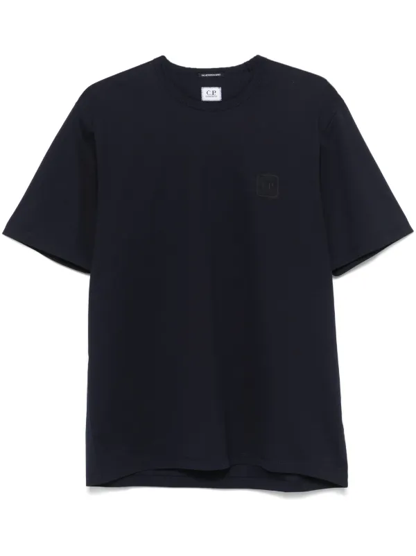 C.P. Company Logo-stamp T-shirt in Blue