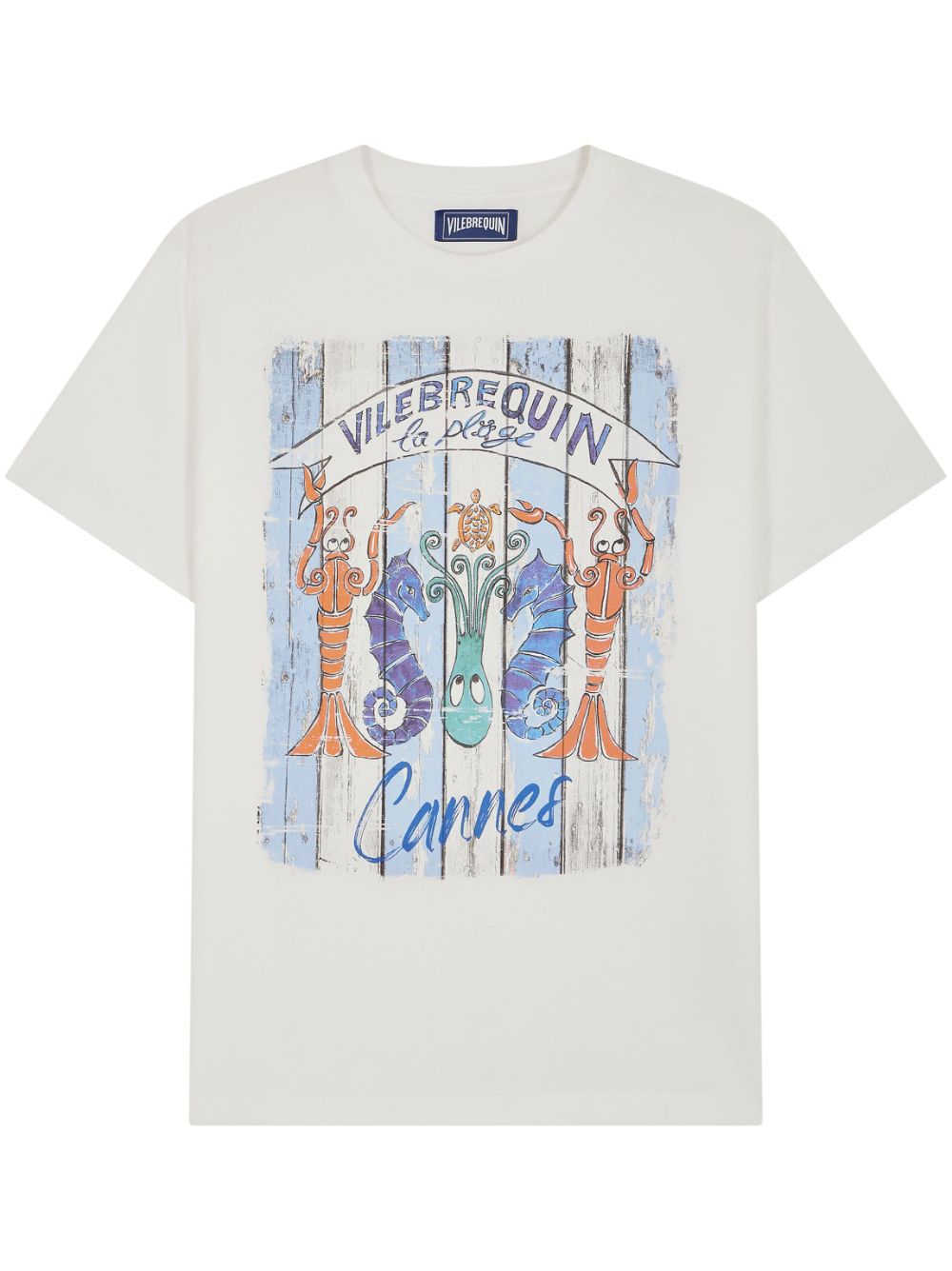 Vilebrequin Cannes Plage T-shirt - White