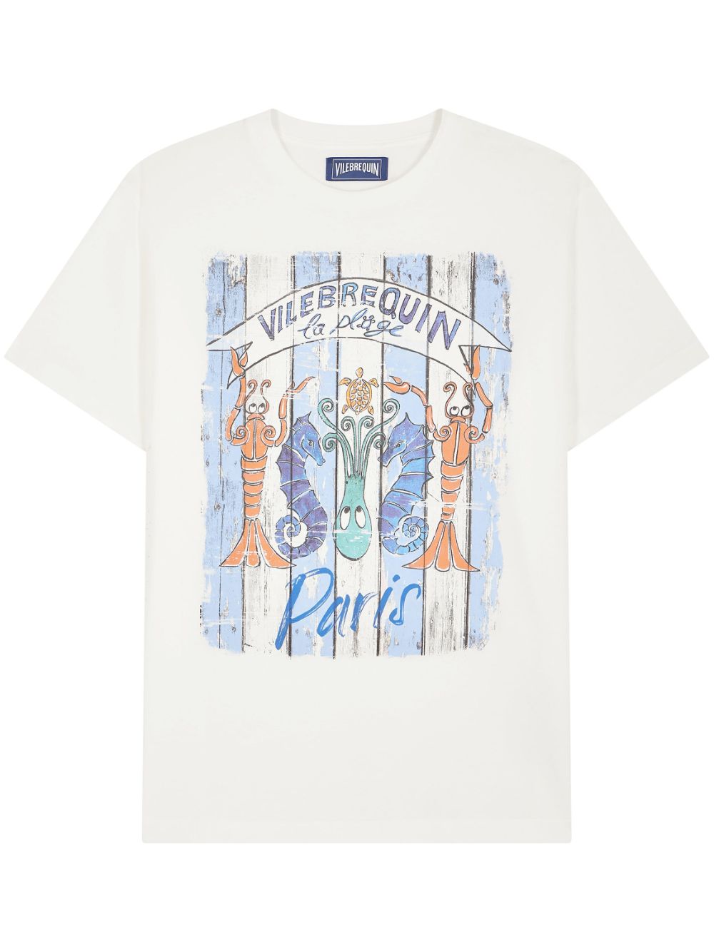 Vilebrequin Paris Plage T-Shirt - White