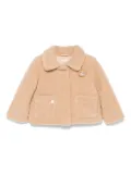 LIU JO teddy jacket - Brown