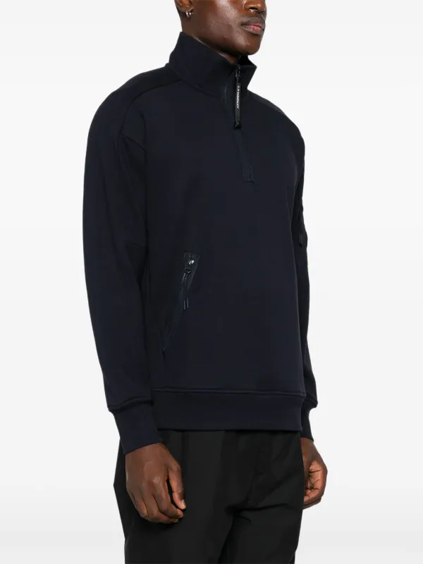 C.P. Company フリース スウェットシャツ | ブルー | FARFETCH JP