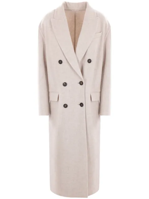 Brunello Cucinelli double-breasted coat