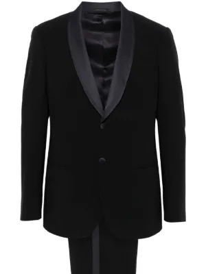 Giorgio Armani ビジネススーツ黒　L undefined