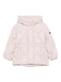 Il Gufo hooded puffer jacket - Pink