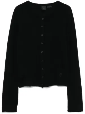 PINKO - ピンコ PINKO ニットカーディガン タグ付き 長袖 ロゴ M