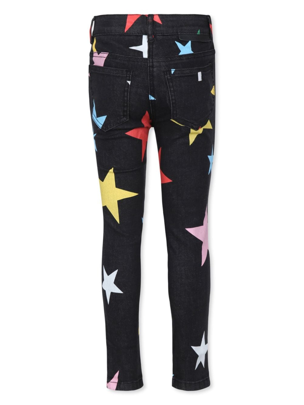 Stella McCartney Kids star-print jeans - Zwart