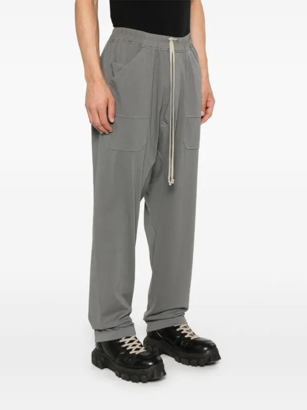 Grey drawstring sweatpants online