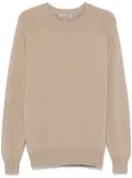 Fileria crew-neck sweater - Neutrals