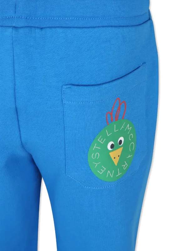 Stella McCartney Kids グラフィック ジョガーパンツ | ブルー