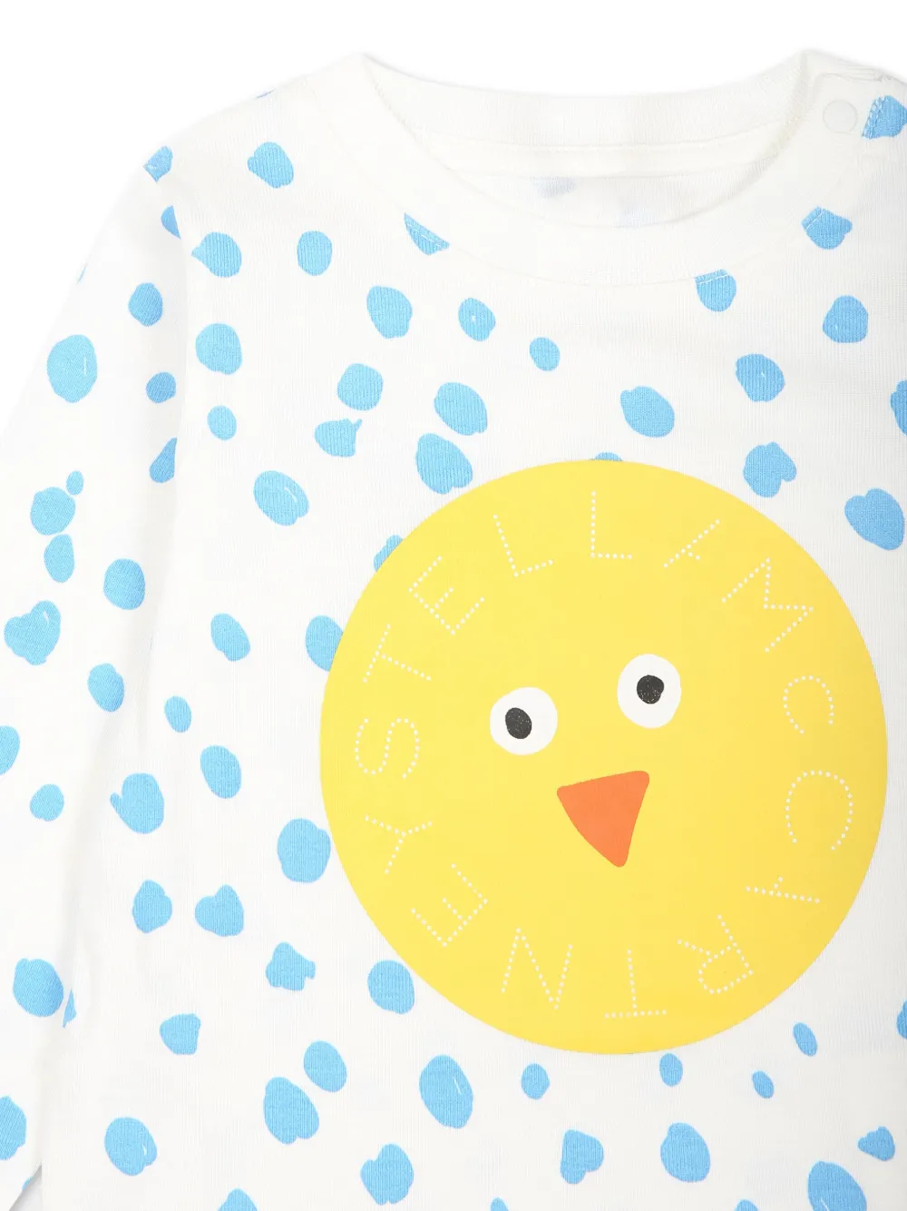 Stella McCartney Kids Sweater met logoprint Wit
