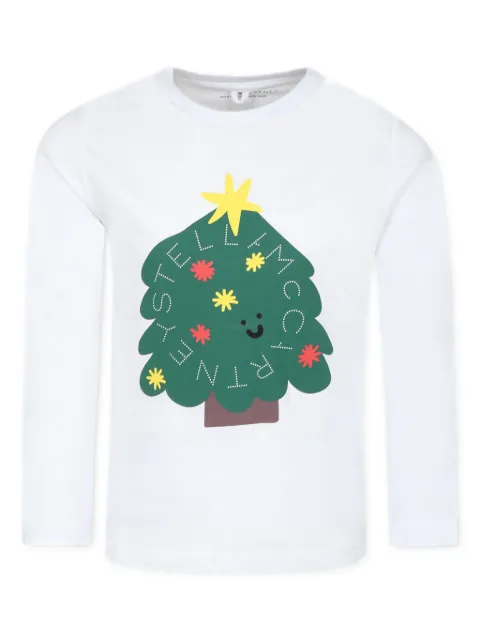 Stella McCartney Kids playera con estampado gráfico