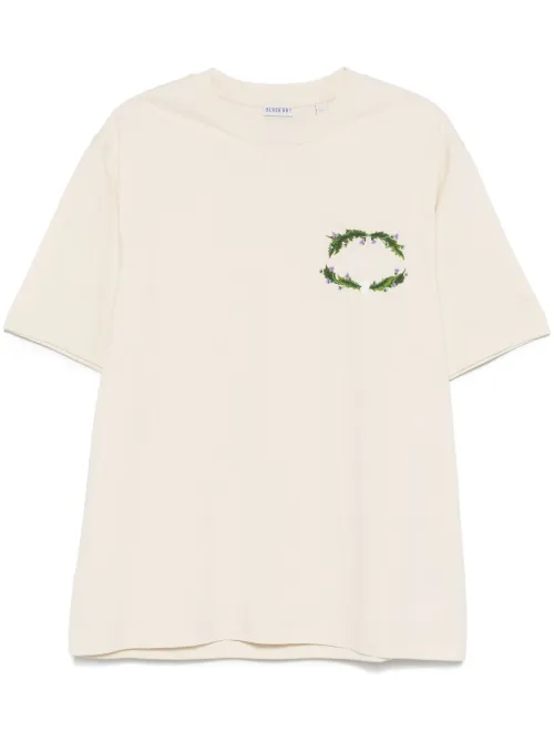 T-shirt à logo brodé - Burberry - Modalova