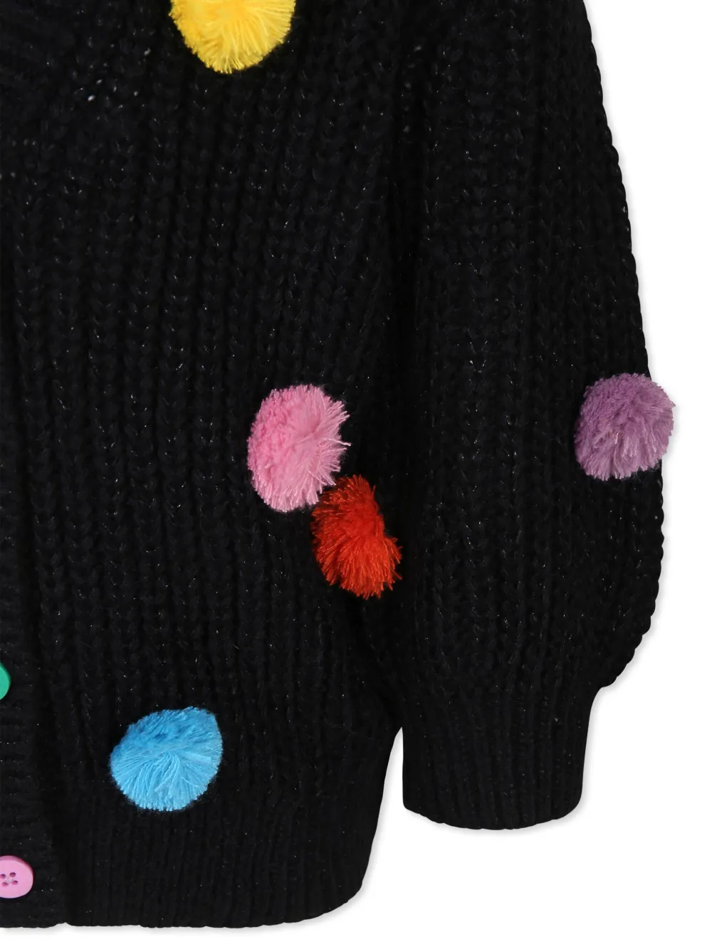 Stella McCartney Kids Vest met pompon Zwart
