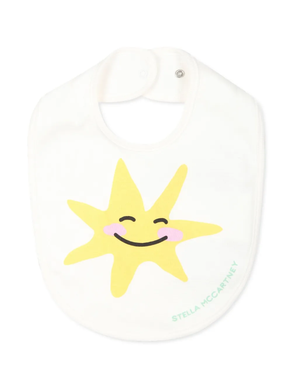 Stella McCartney Kids Slabbetje met grafische print Wit