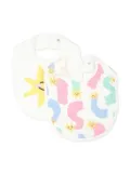 Stella McCartney Kids graphic-print bib - White