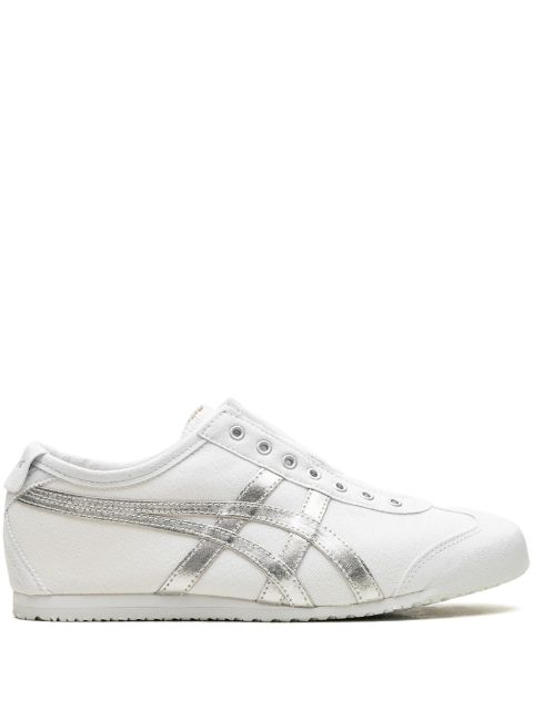 Onitsuka Tiger Mexico 66 "White/Pure Silver" slip-on sneakers