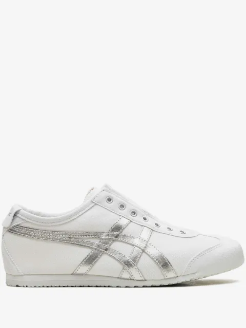 Onitsuka Tiger Mexico 66 "White/Pure Silver" slip-on sneakers