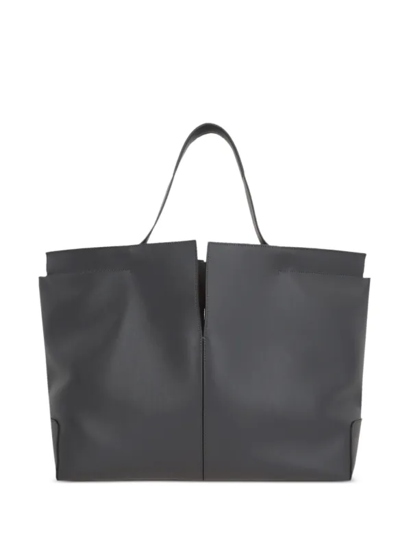 TOD'S トートバッグ 新品 Tod's レザー トートバッグ | グレー