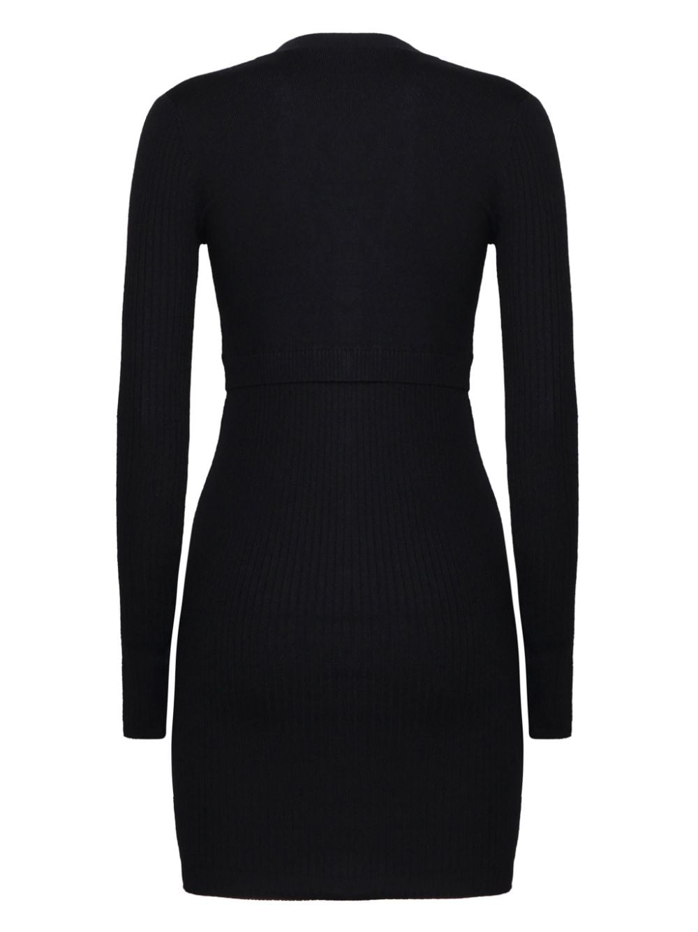 Shop Pinko Riserva Mini Dress In Black