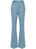 Ermanno Scervino Fresh wool bootcut trousers - Blue