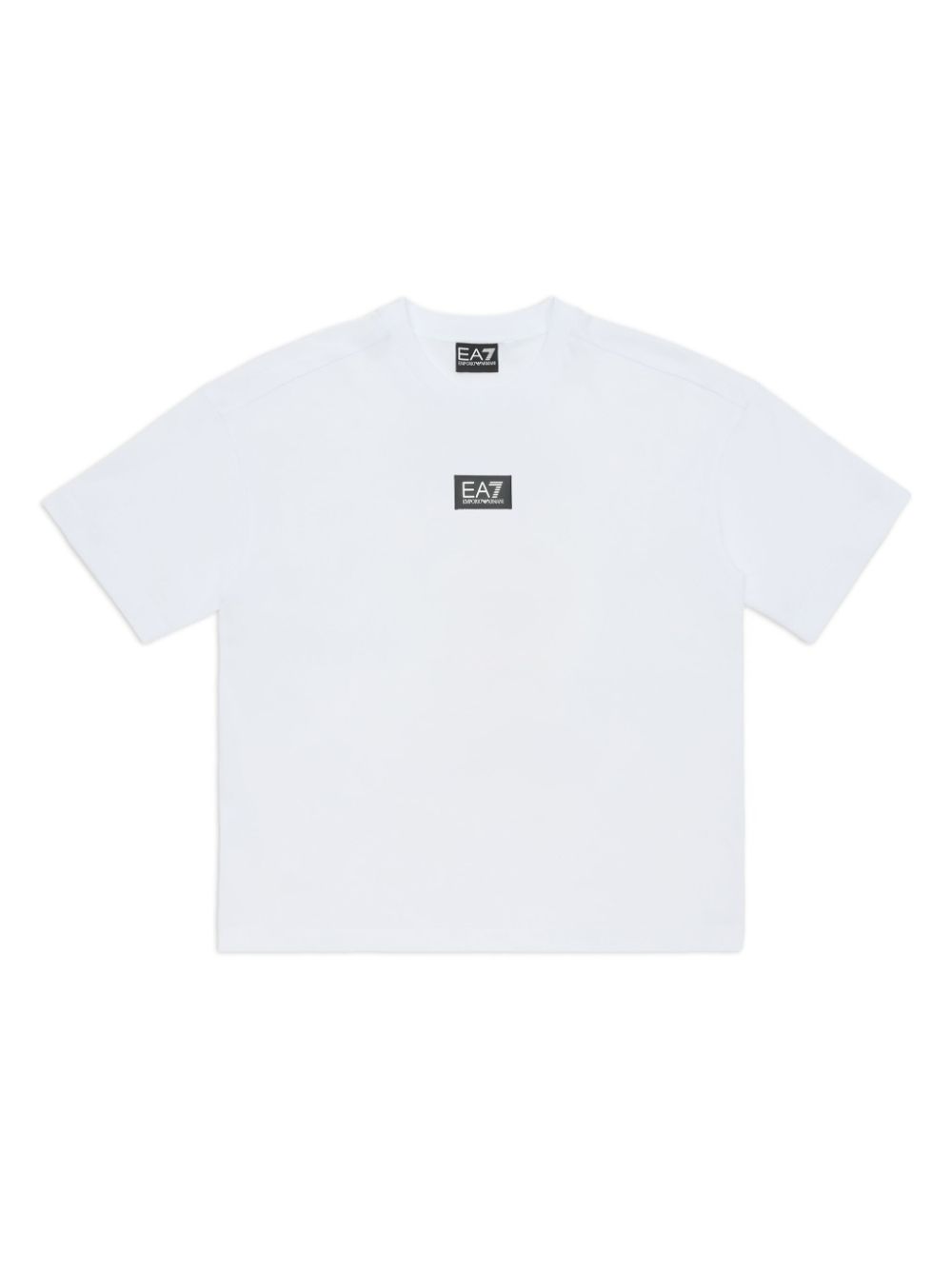 Emporio Armani Kids logo-print T-shirt - White