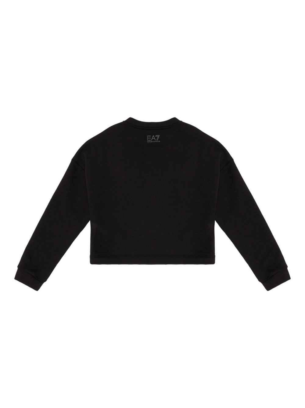 Emporio Armani Kids logo sweatshirt - Black