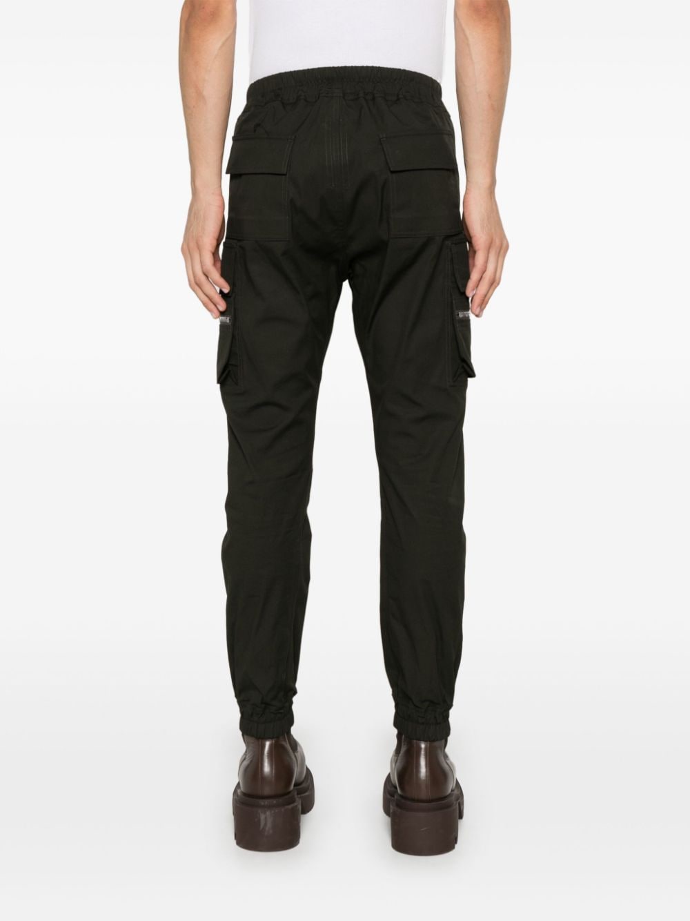 Shop Rick Owens Mastodon Cargo Pants In Green