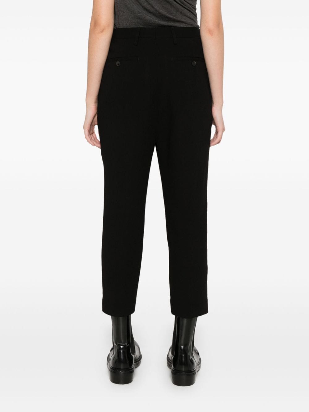 Shop Rick Owens Astaires Trousers In Black