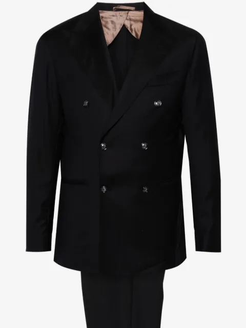 Barba virgin-wool suit