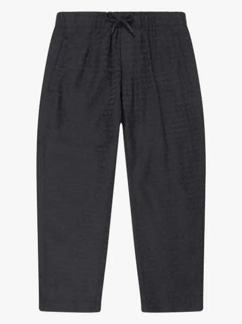 Emporio Armani Kids pantalones con logo estampado