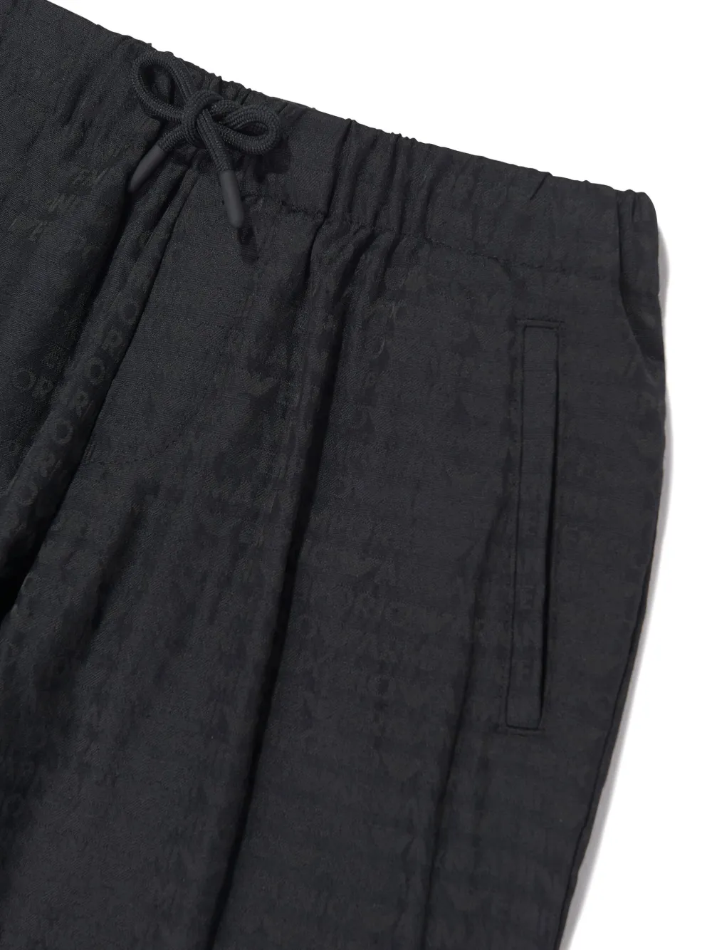 Emporio Armani Kids Trainingsbroek met logopatroon Blauw