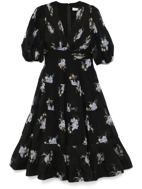 ZIMMERMANN pleated midi dress