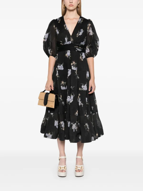 Zimmermann】PLEATED MIDI DRESS 大人気 プリーツミディドレス