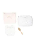 Chloé Kids floral-print cotton gift set - Pink