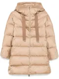 Herno hooded puffer coat - Brown