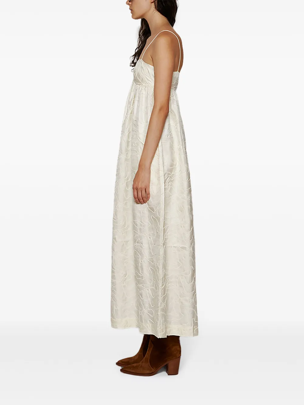 LouLou de Saison Cavola maxi-jurk Beige