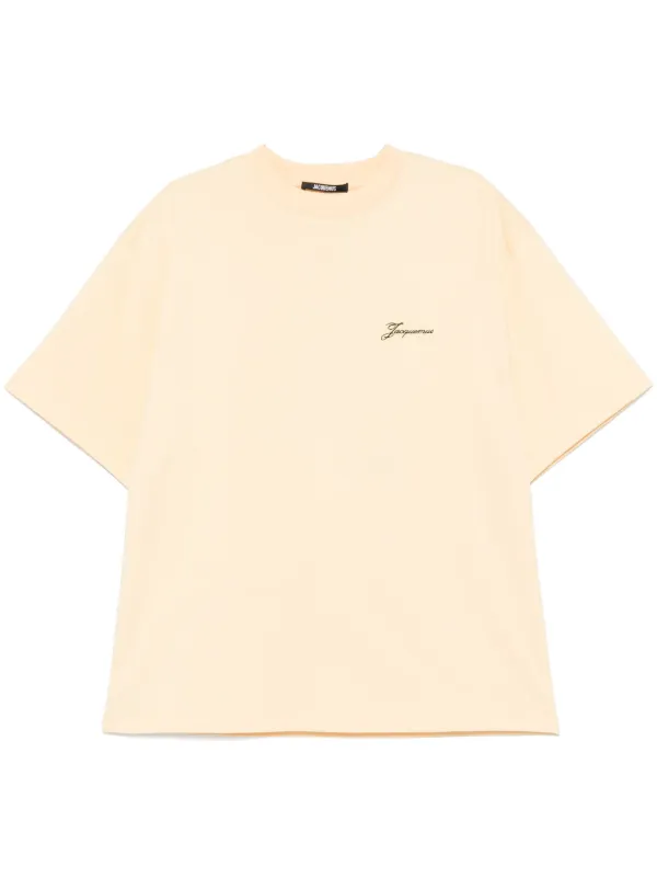 Jacquemus Le T-shirt Haltère Tシャツ | イエロー | FARFETCH JP