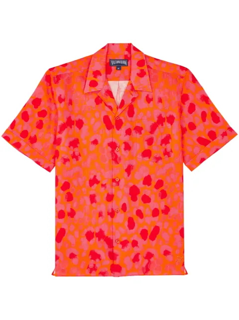 Vilebrequin linen bowling shirt