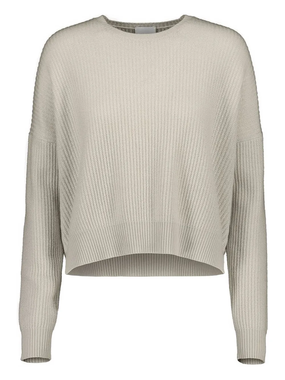 Allude Ribbed Sweater In Neutral
