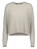 Allude ribbed sweater - Grey