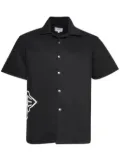 RHUDE Cross Logo shirt - Black